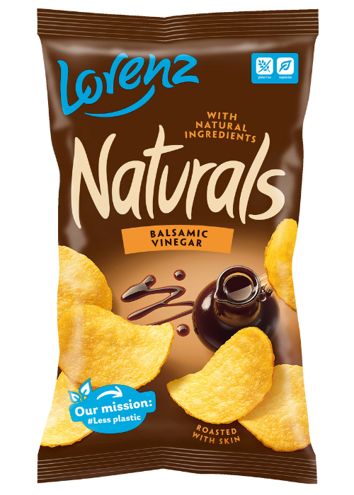 LORENZ NATURAL kartulikrõpsud Balsamico äädikaga 100g