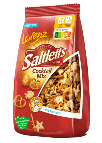 SALTLETTS Cocktail Mix snäkkide segu 600g