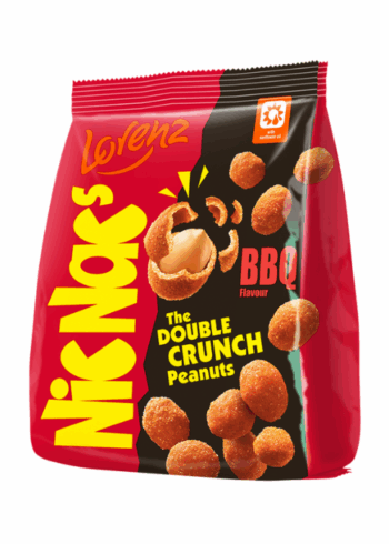 NICNAC'S krõbekattega maapähklid BBQ 110g